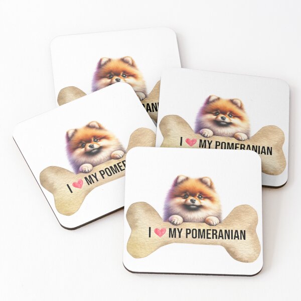 Item preview, I Love My Pomeranian designed and sold by TheAnimalZ00.