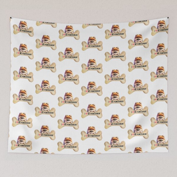 Item preview, I Love My Pomeranian designed and sold by TheAnimalZ00.