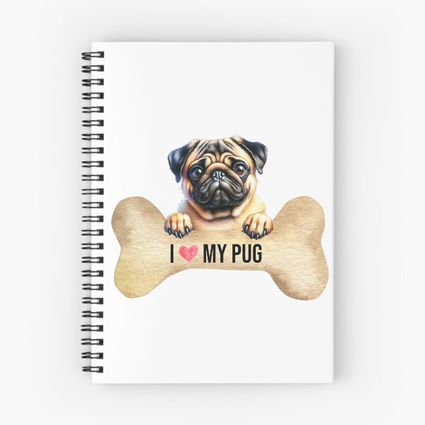 Item preview, I Love My Pug designed and sold by TheAnimalZ00.