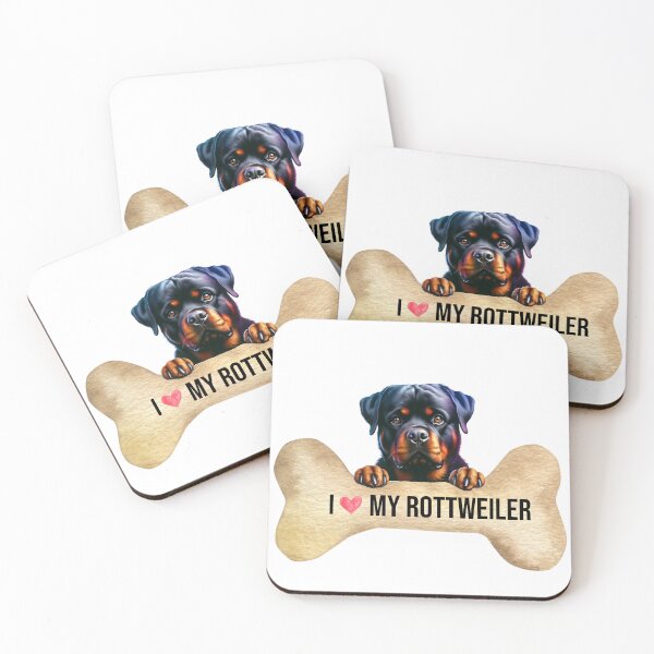 Item preview, I Love My Rottweiler designed and sold by TheAnimalZ00.