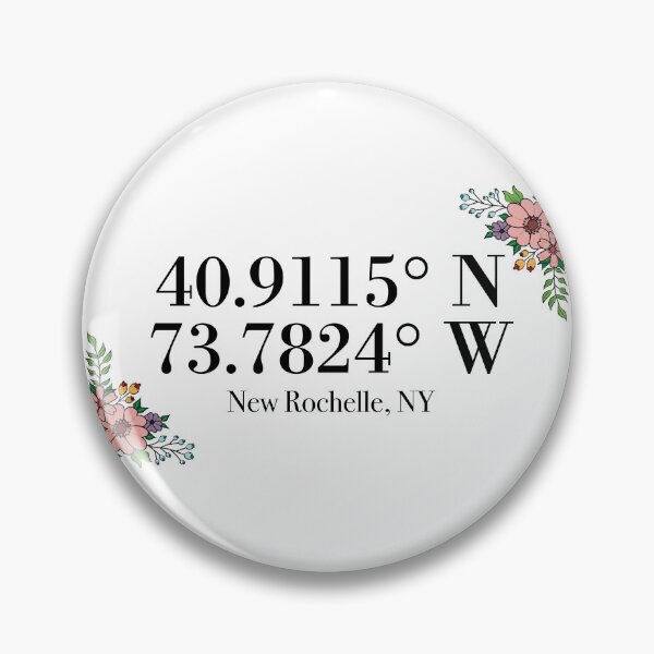 Item preview, New Rochelle, NY Coordinates designed and sold by mynameisliana.
