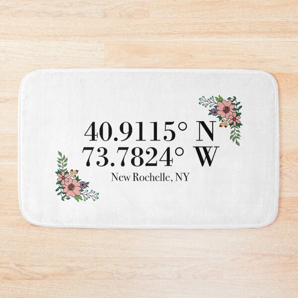 Item preview, New Rochelle, NY Coordinates designed and sold by mynameisliana.
