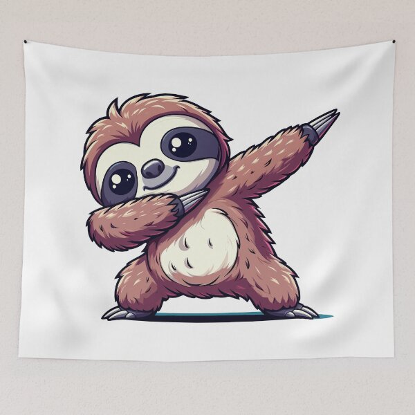 Item preview, kawaii Sloth Dabbing designed and sold by Designowner.