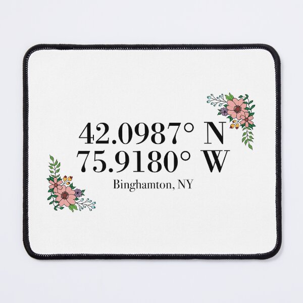 Item preview, Binghamton, NY Coordinates designed and sold by mynameisliana.