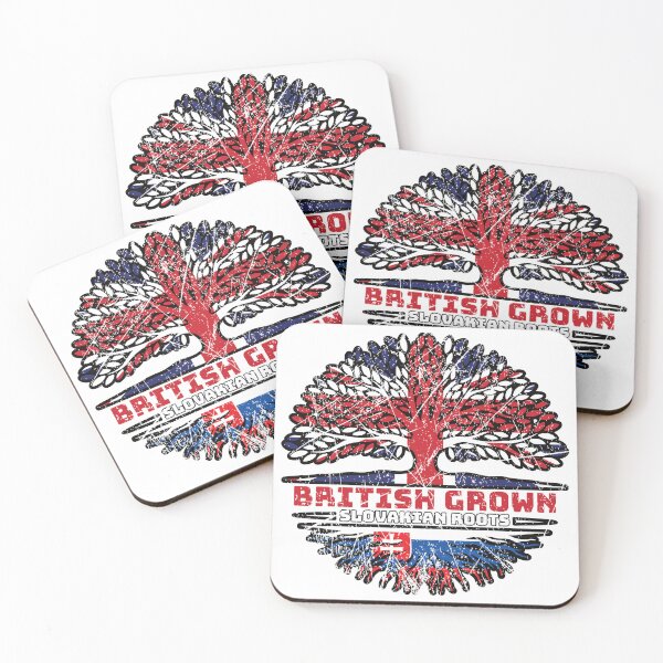 Item preview, Slovakia Slovakian Uk United Kingdom British Tree Roots Flag designed and sold by FlagX.