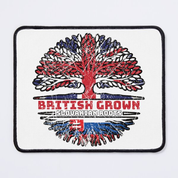 Item preview, Slovakia Slovakian Uk United Kingdom British Tree Roots Flag designed and sold by FlagX.