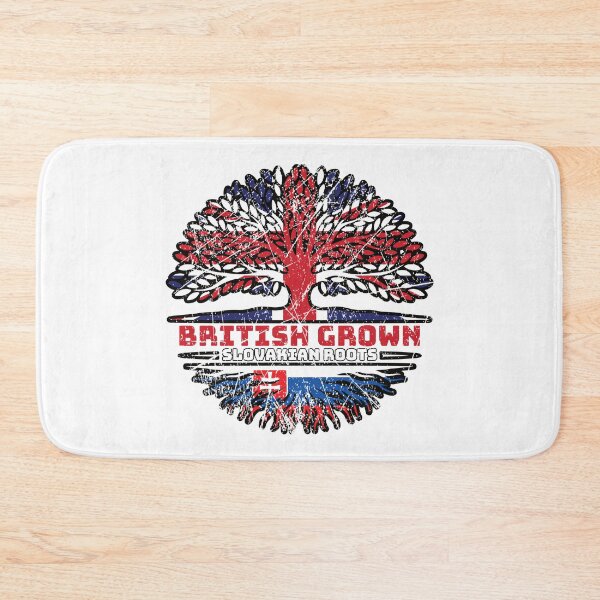 Item preview, Slovakia Slovakian Uk United Kingdom British Tree Roots Flag designed and sold by FlagX.