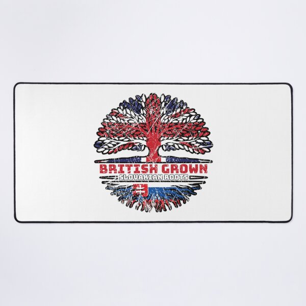 Item preview, Slovakia Slovakian Uk United Kingdom British Tree Roots Flag designed and sold by FlagX.