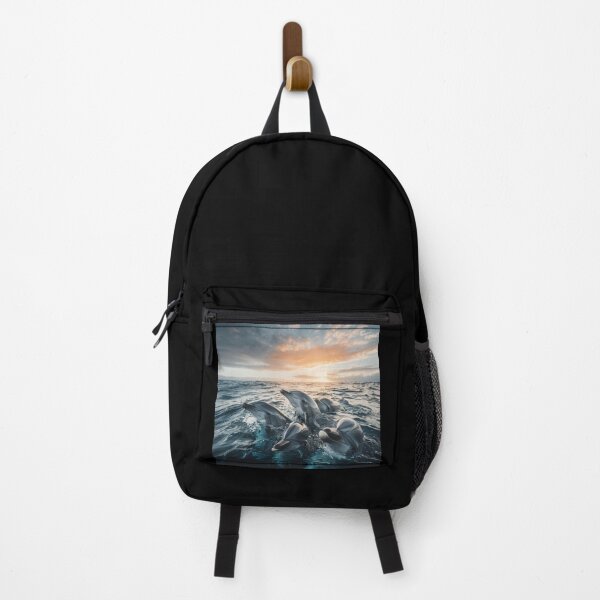 Item preview, Sunset Dolphins designed and sold by ArtemisDesignAI.
