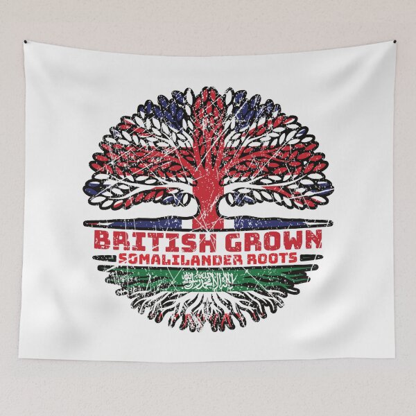 Item preview, Somaliland Somalilander British UK Tree Roots Flag designed and sold by FlagX.
