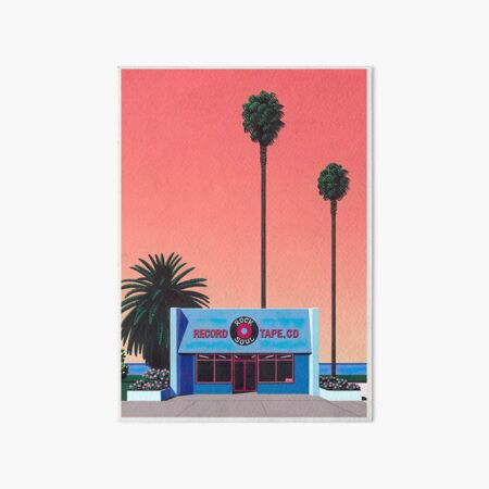Item preview, Hiroshi Naga city pop coastal vibes city vaporwave tokyo 80s 90s japanese pop art manga art designed and sold by Nicodemuss.