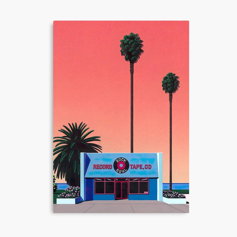 アート・デザイン・音楽 NIGHT CITY MAGAZINE Hiroshi Nagai city pop Vintage Car coastal vibes city