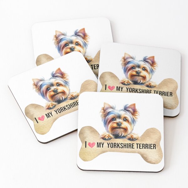 Item preview, I Love My Yorkshire Terrier designed and sold by TheAnimalZ00.