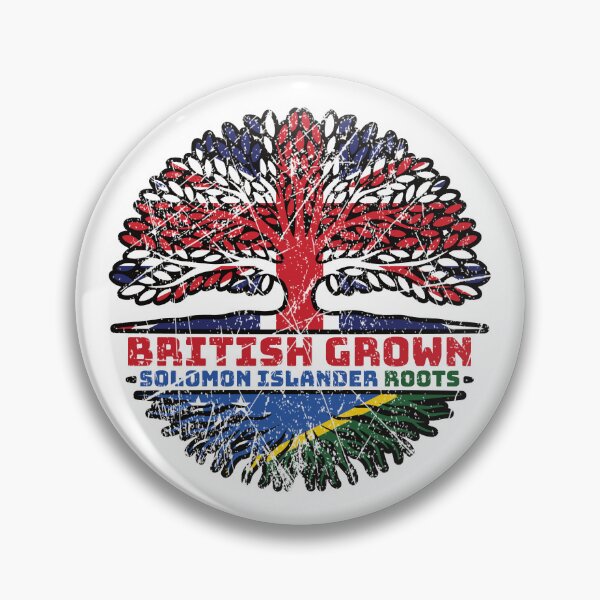 Item preview, Solomon Islands Solomon Islander British UK Tree Roots Flag designed and sold by FlagX.