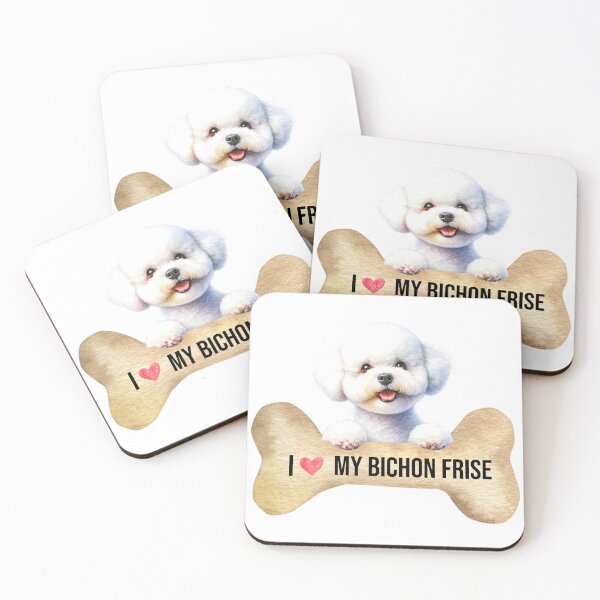 Item preview, I Love My Bichon Frise designed and sold by TheAnimalZ00.