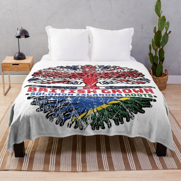 Item preview, Solomon Islands Solomon Islander British UK Tree Roots Flag designed and sold by FlagX.