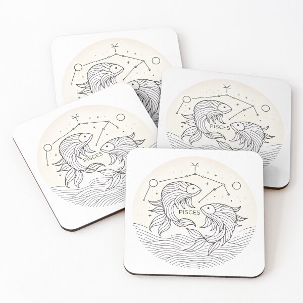 Item preview, Pisces Goddess Art - Ethereal Zodiac Design with Celestial and Aquatic Elements designed and sold by Studio70Nine.