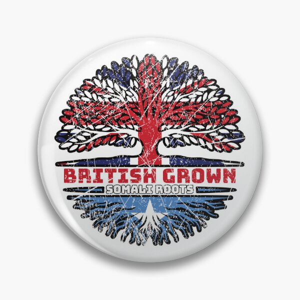 Item preview, Somalia Somali Uk United Kingdom British Tree Roots Flag designed and sold by FlagX.