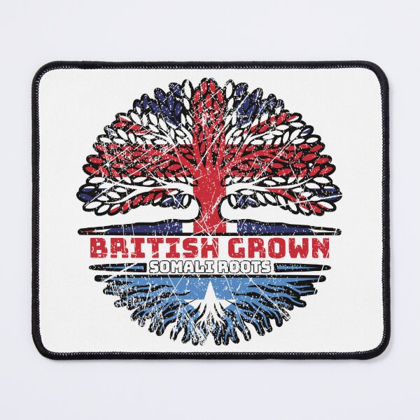 Item preview, Somalia Somali Uk United Kingdom British Tree Roots Flag designed and sold by FlagX.
