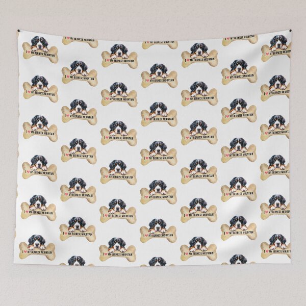 Item preview, I Love My Bernese Mountain designed and sold by TheAnimalZ00.