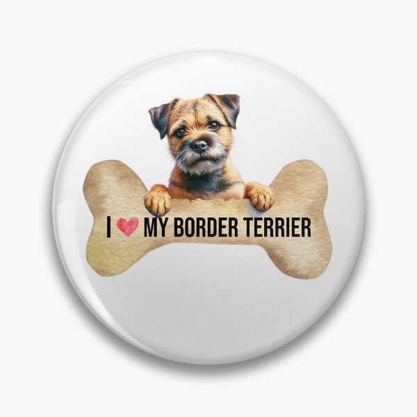 Item preview, I Love My Border Terrier designed and sold by TheAnimalZ00.