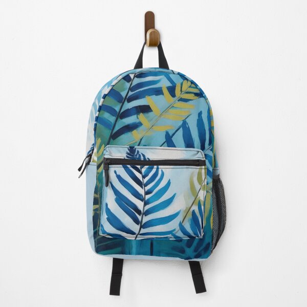 Item preview, Blue Frond painted in watercolor designed and sold by lonelymoony.