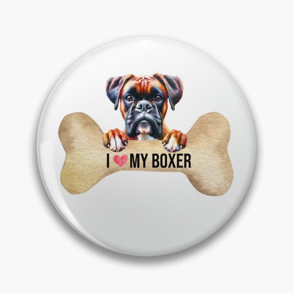Item preview, I Love My Boxer designed and sold by TheAnimalZ00.
