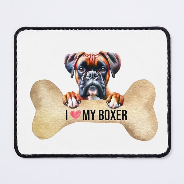Item preview, I Love My Boxer designed and sold by TheAnimalZ00.