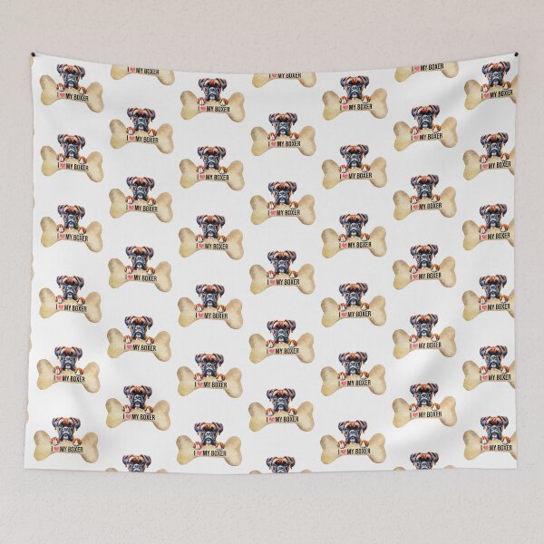 Item preview, I Love My Boxer designed and sold by TheAnimalZ00.