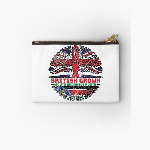 Item preview, South Sudan South Sudanese British UK Tree Roots Flag designed and sold by FlagX.