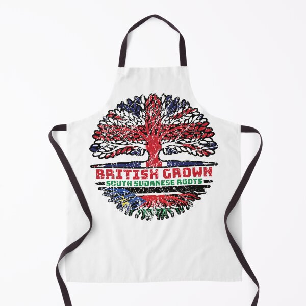 Item preview, South Sudan South Sudanese British UK Tree Roots Flag designed and sold by FlagX.
