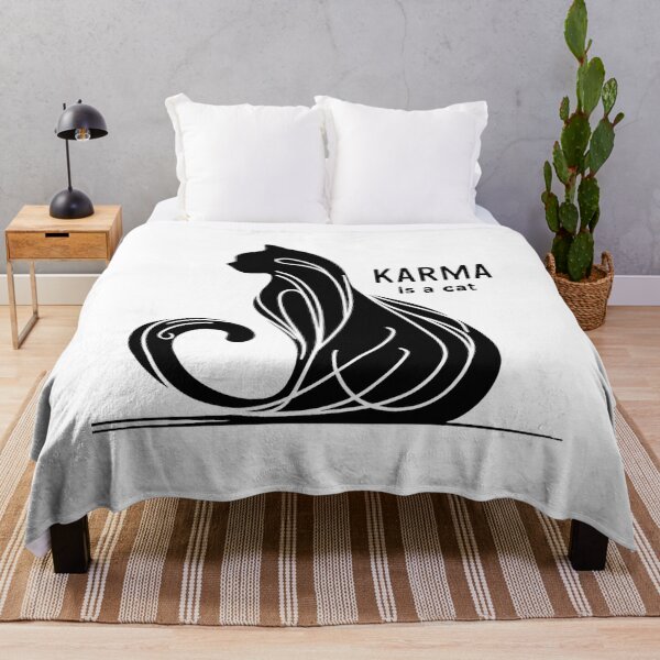 Item preview, Karma is a Cat designed and sold by SparkleShack.
