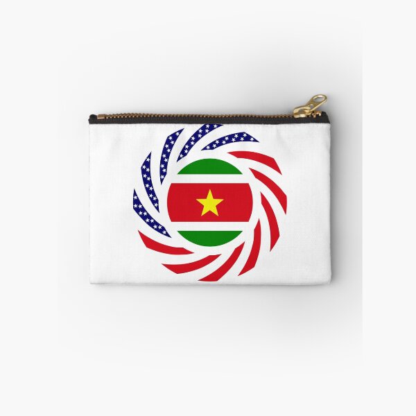Item preview, Surinamese American Multinational Patriot Flag Series designed and sold by Carbon-Fibre Media.