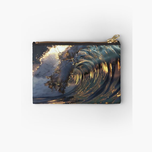 Item preview, Golden Wave designed and sold by ArtemisDesignAI.