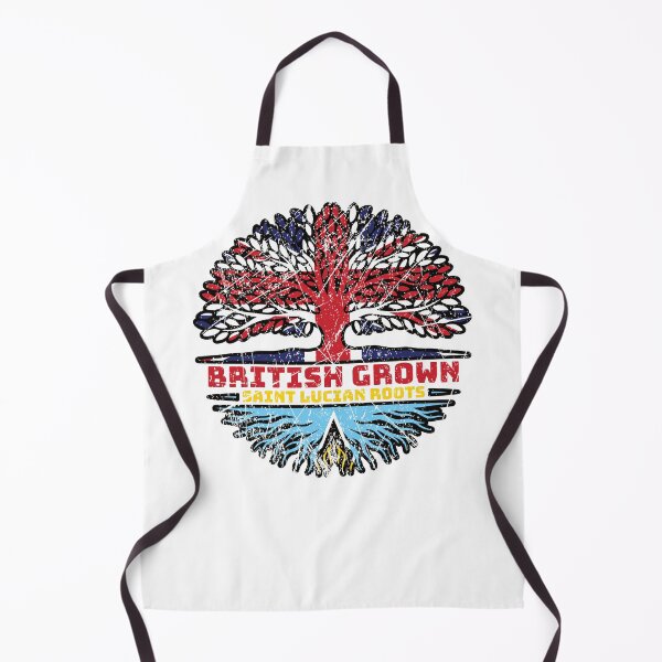 Item preview, Saint Lucia Saint Lucian British UK Tree Roots Flag designed and sold by FlagX.