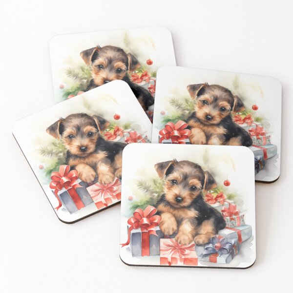 Item preview, Adorable Christmas Terrier designed and sold by Samuelsboro.