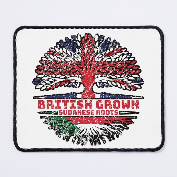 Item preview, Sudan Sudanese Uk United Kingdom British Tree Roots Flag designed and sold by FlagX.