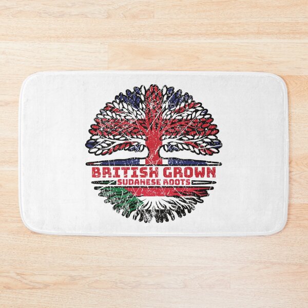 Item preview, Sudan Sudanese Uk United Kingdom British Tree Roots Flag designed and sold by FlagX.