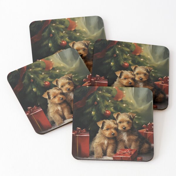 Item preview, Adorable Christmas Terriers designed and sold by Samuelsboro.