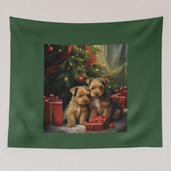 Item preview, Adorable Christmas Terriers designed and sold by Samuelsboro.