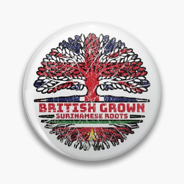 Item preview, Surinam Surinamese British UK Tree Roots Flag designed and sold by FlagX.