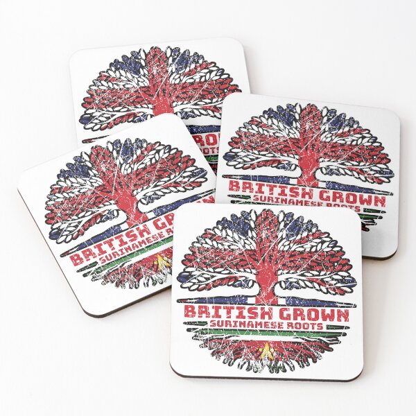 Item preview, Surinam Surinamese British UK Tree Roots Flag designed and sold by FlagX.