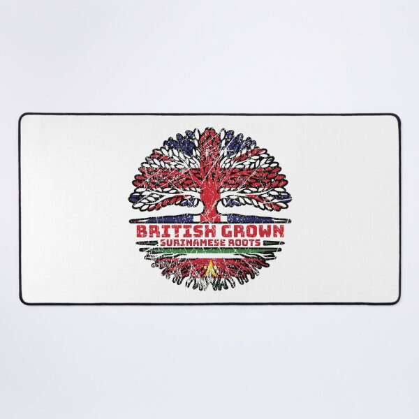 Item preview, Surinam Surinamese British UK Tree Roots Flag designed and sold by FlagX.