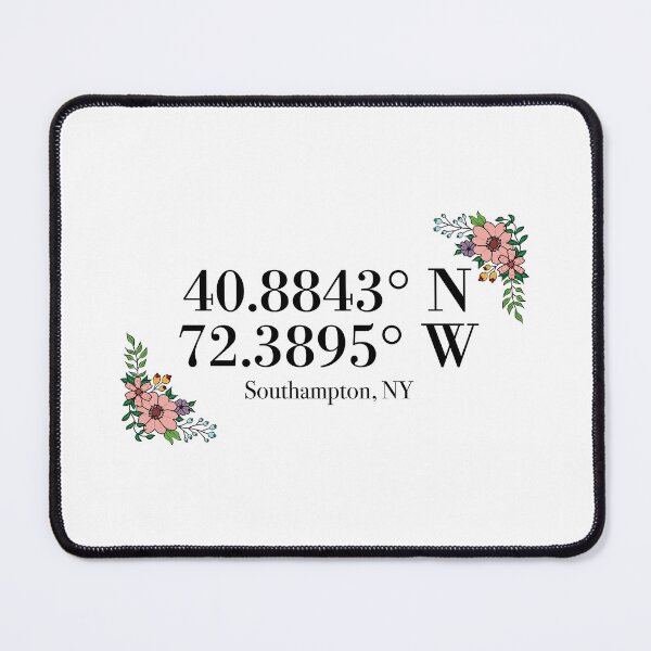Item preview, Southampton, NY Coordinates designed and sold by mynameisliana.