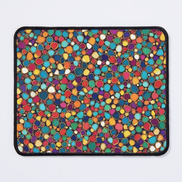 Item preview, Abstract Colorful Pebbles Pattern designed and sold by calibrit.