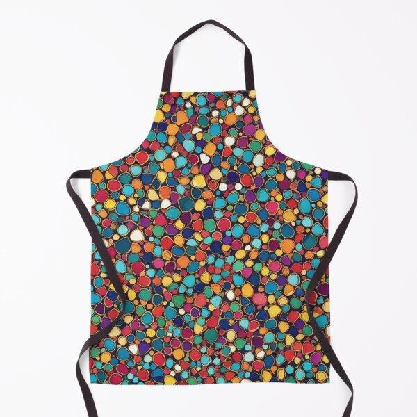 Item preview, Abstract Colorful Pebbles Pattern designed and sold by calibrit.