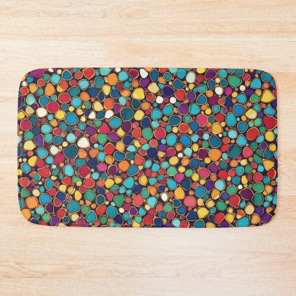 Item preview, Abstract Colorful Pebbles Pattern designed and sold by calibrit.