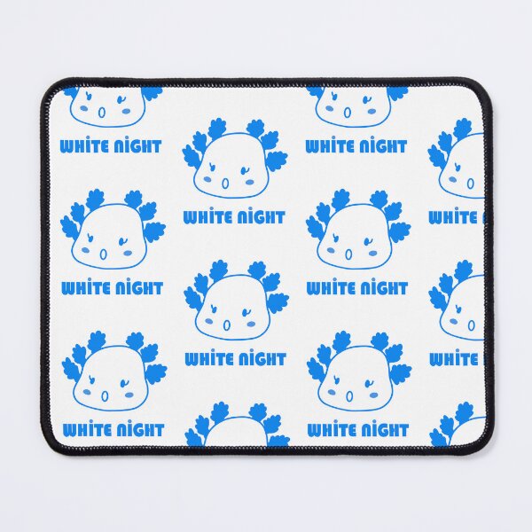 Item preview, WHITE NIGHT(Blue) - I am a axolotl - Haato the Gang of Salamander-Asolotl designed and sold by lazycat14.