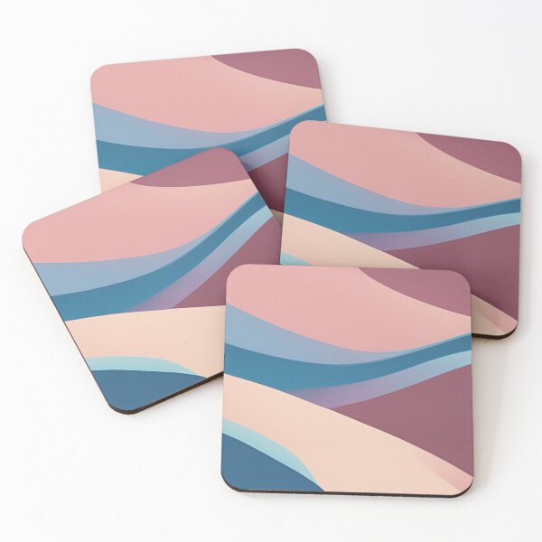 Item preview, Pink, Burgundy and Blue Sand Dunes designed and sold by amyness.