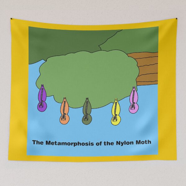 Item preview, The Metamorphosis of the nylon moth designed and sold by beerman70.